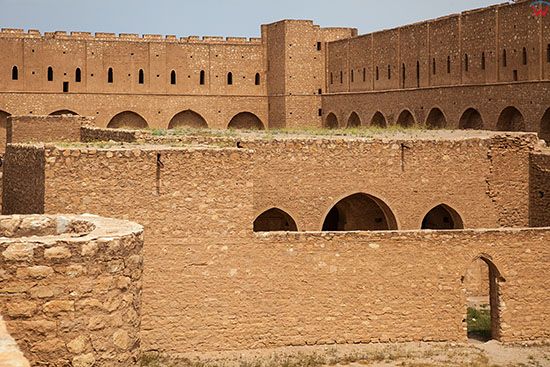 Irak, Al-Ukhaydir Castle, 19.03.2014r. Zabytkowy zamek na SW od Karbali.